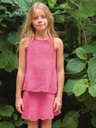 2405-06 a et b - Augustine Skirt / Singlet Junior - Sandnes Garn