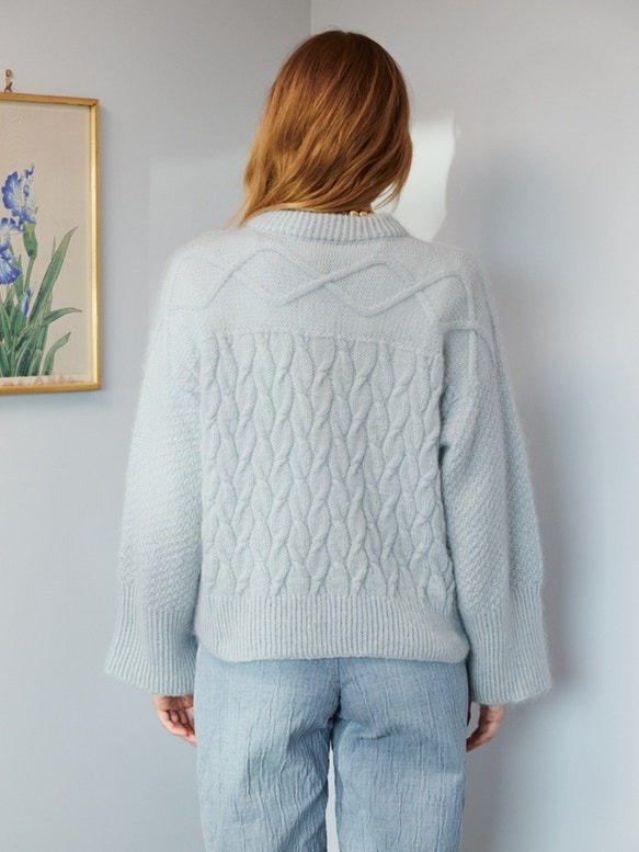 2409 - 13 Heather Sweater Cable Edition - Sandnes Garn