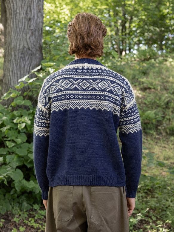 2410 - 03 Marius sweater for men - Sandnes Garn