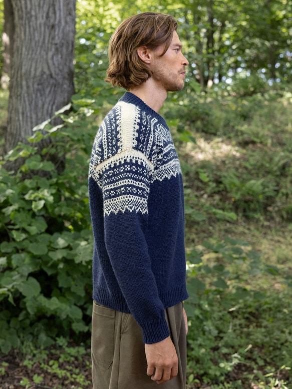 2410 - 03 Marius sweater for men - Sandnes Garn