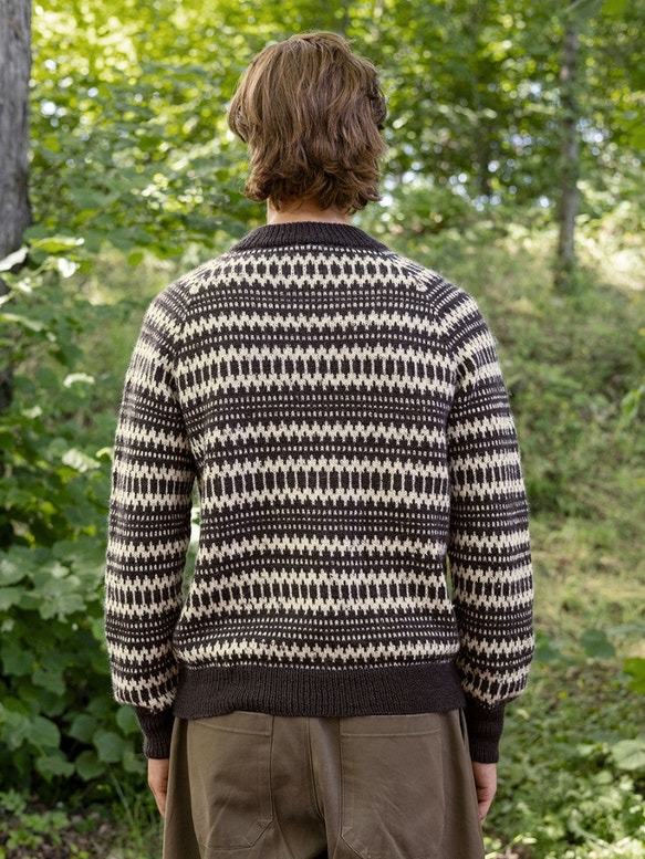 2410 - 05 Kleiva sweater for men - Sandnes Garn