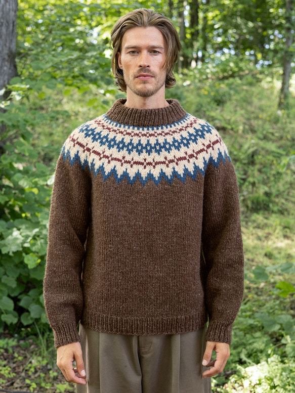 2410 - 06 Polar - light sweater for men - Sandnes Garn