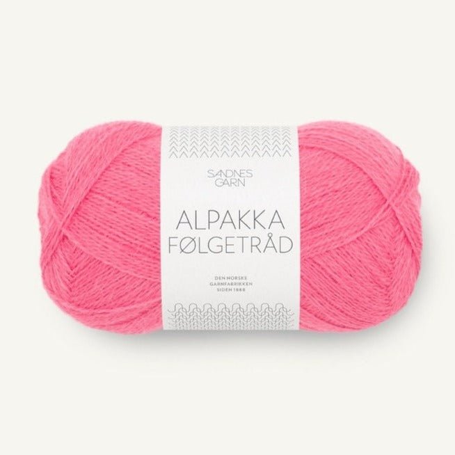 Alpakka Følgetråd 4315 - Bubblegum - Sandnes Garn