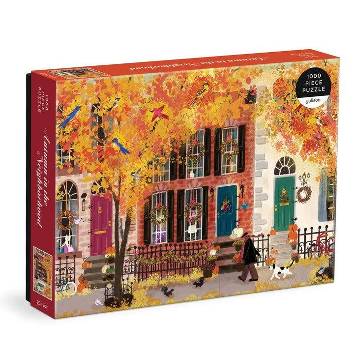 Autumn in the Neighborhood Puzzle - Galison