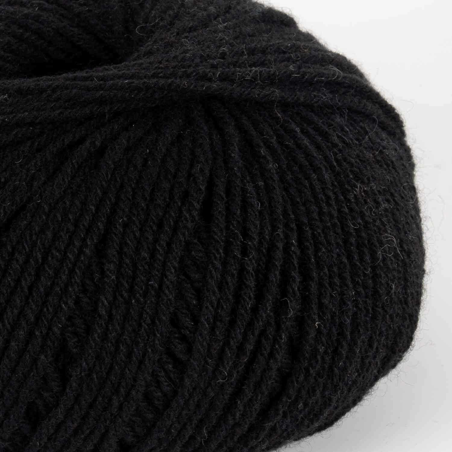 Eco Cashmere DK 80006 - Black - Nordic Yarn