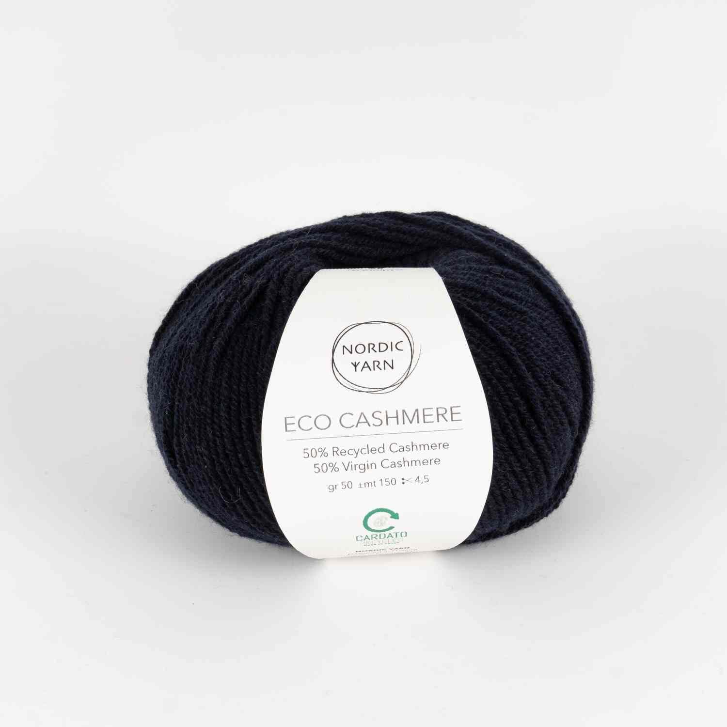 Eco Cashmere DK 80010 - Dark Blue - Nordic Yarn