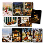 Lot de 10 cartes Esther Bennink Winter - Esther Bennink