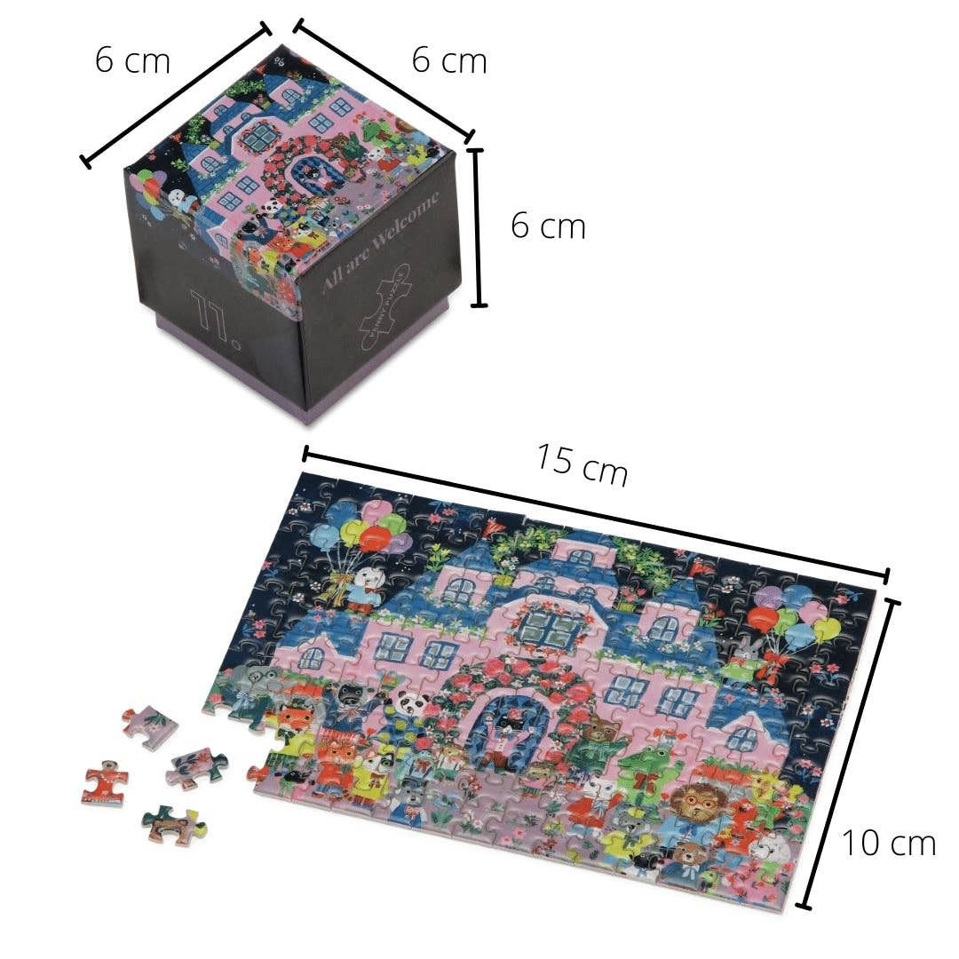 Mini - puzzles de 150 pièces de Penny Puzzle All Are Welcome - Penny Puzzle