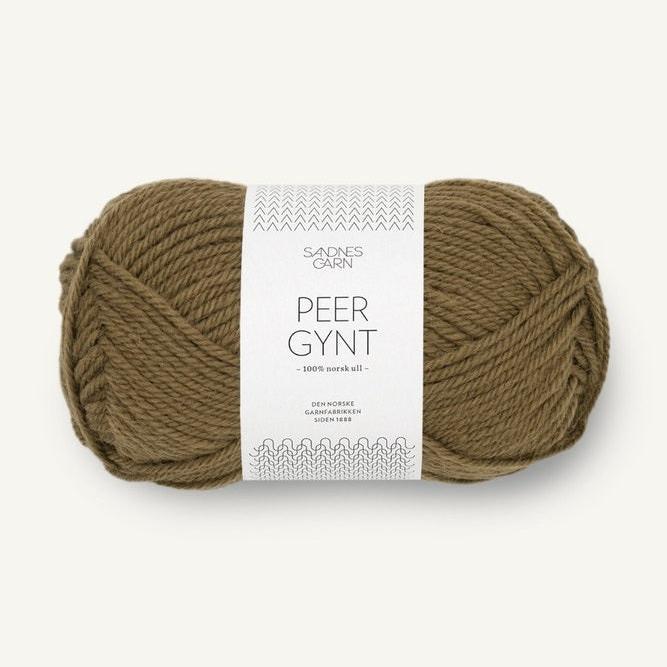 Peer Gynt 9873 - Dark Olive - Sandnes Garn