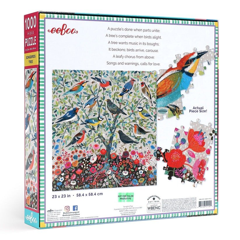 Puzzle Songbirds Tree - Eeboo