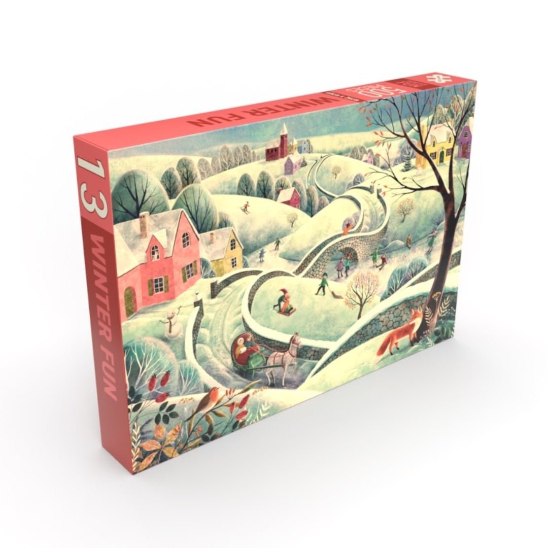 Puzzle Winter Fun 500 pièces - Penny Puzzle