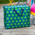 SAC DE RANGEMENT JUMBO - REX LONDON Green on blue Spotlight - Rex London