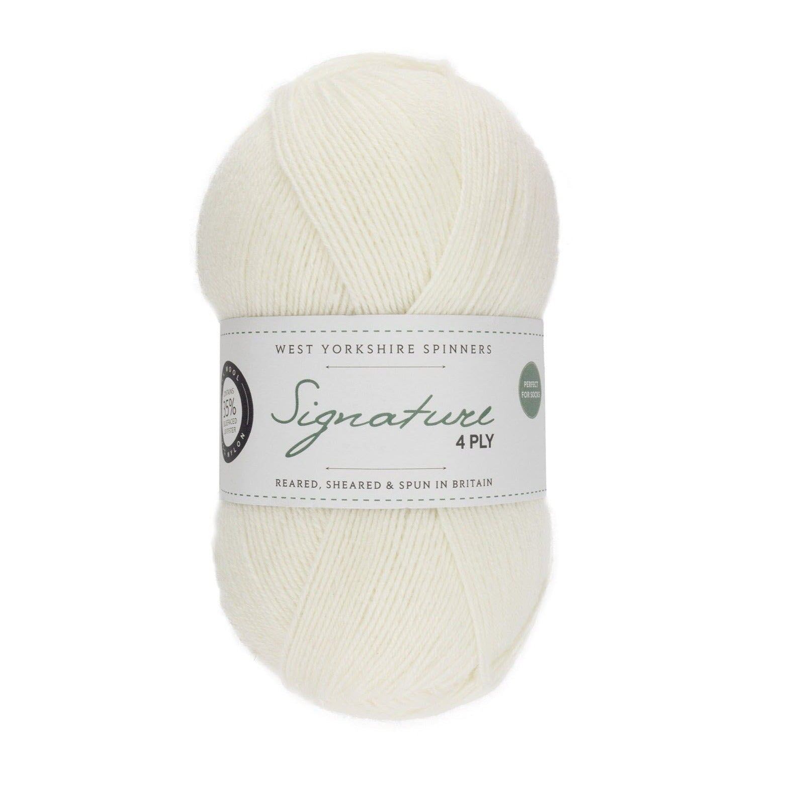 SIGNATURE 4PLY 011 - Marshmallow - West Yorkshire Spinners