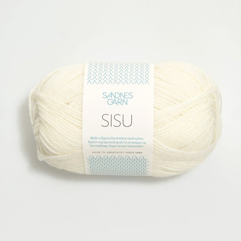 SISU 1002 - Blanc/Ecru - Sandnes Garn