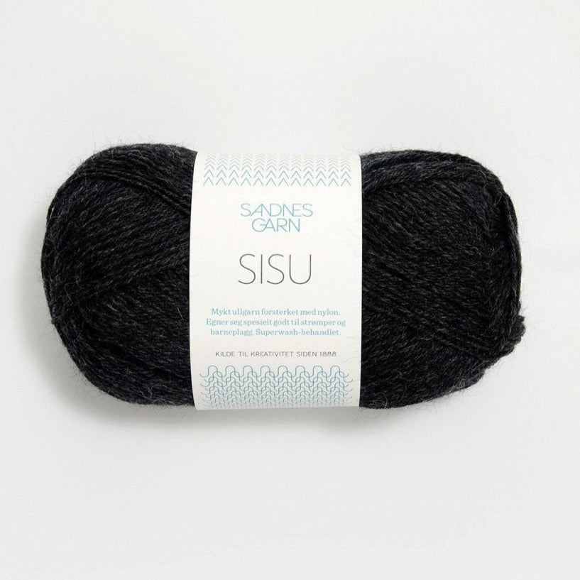 SISU 1088 - Anthracite - Sandnes Garn