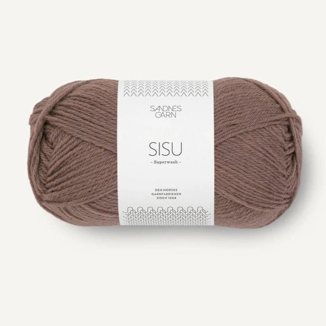 SISU 3161 - Marron glacé - Sandnes Garn