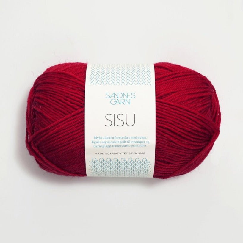 SISU 4228 - Rouge scandinave - Sandnes Garn