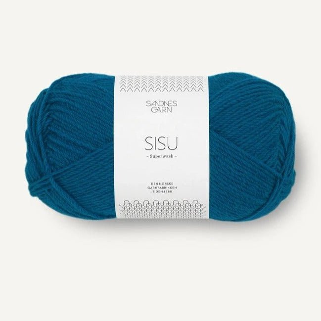 SISU 6063 - Bleu canard - Sandnes Garn