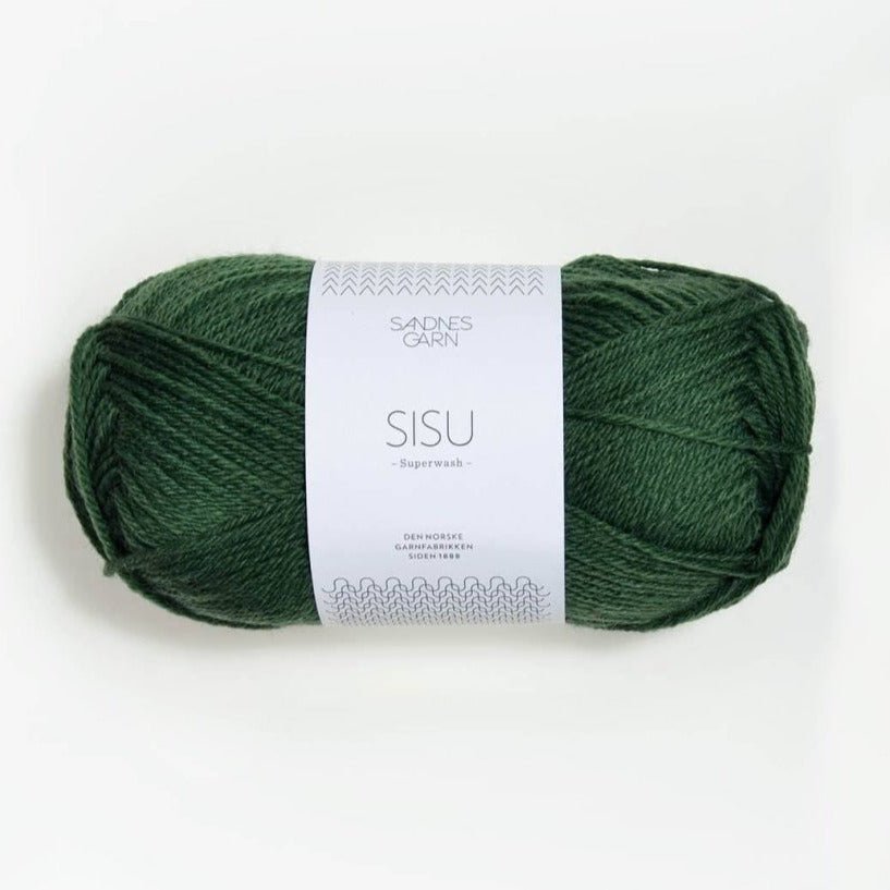 SISU 8063 - Vert foncé - Sandnes Garn