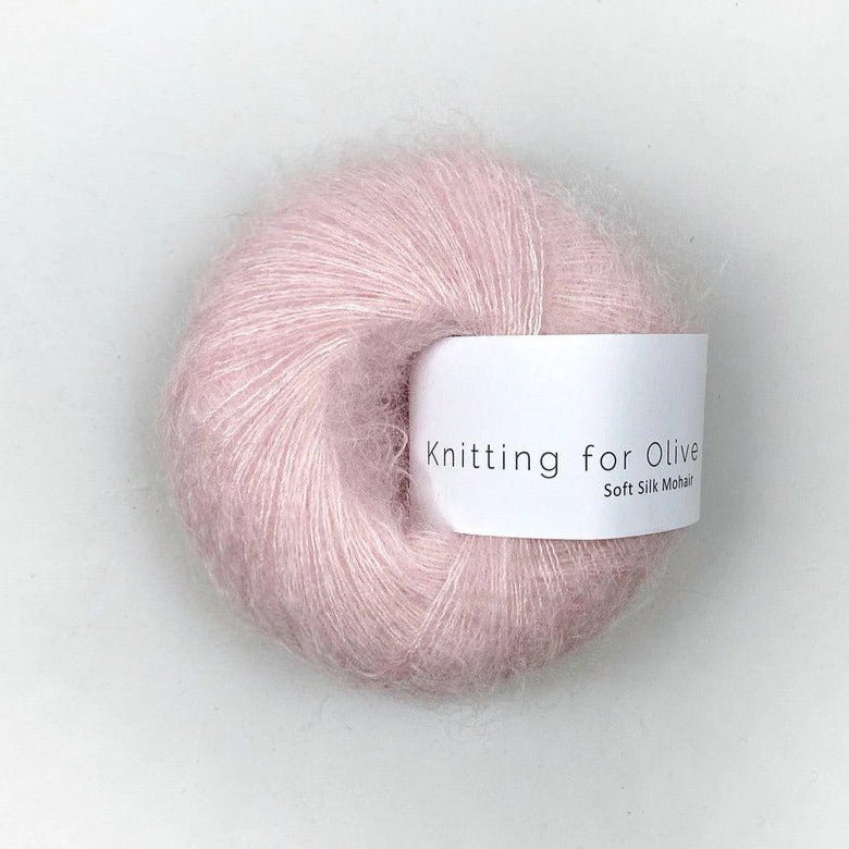 Soft Silk Mohair Cherry Blossom - Knitting for Olive