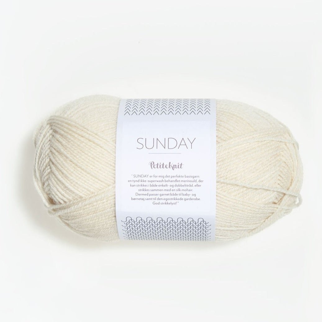 Sunday 1012 - Wipped Cream - Sandnes Garn