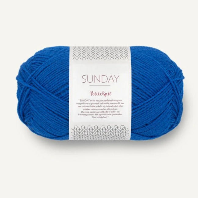 Sunday 6046 - Electric Blue - Sandnes Garn