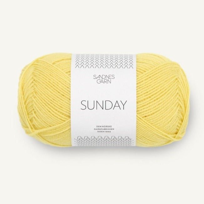 Sunday 9004 - Lemon - Sandnes Garn