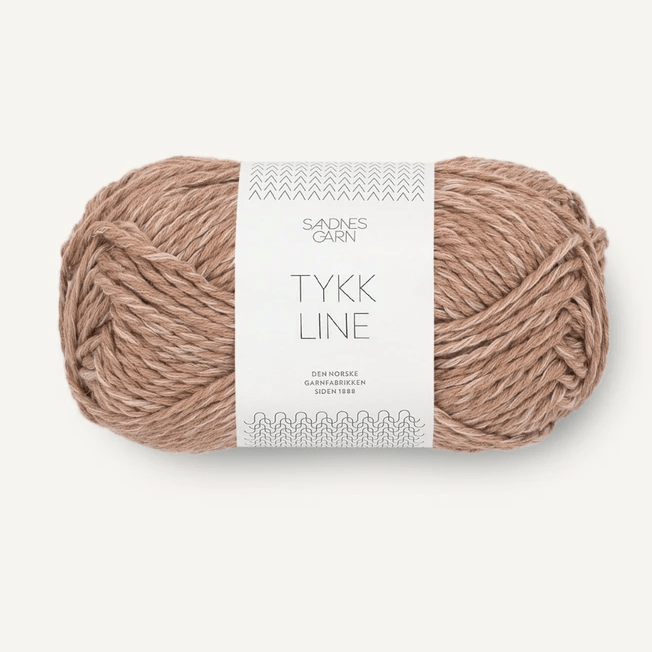 TYKK LINE 3042 - cafe - au - lait - Sandnes Garn