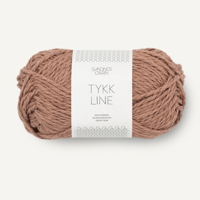 TYKK LINE 3542 - rosa - sand - Sandnes Garn