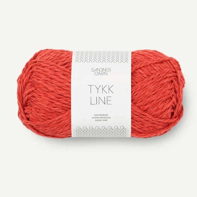 TYKK LINE 3819 - spicy - orange - Sandnes Garn