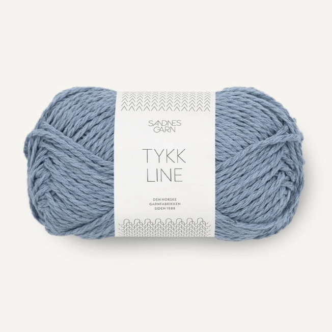 TYKK LINE 6032 - bla - hortensia - Sandnes Garn