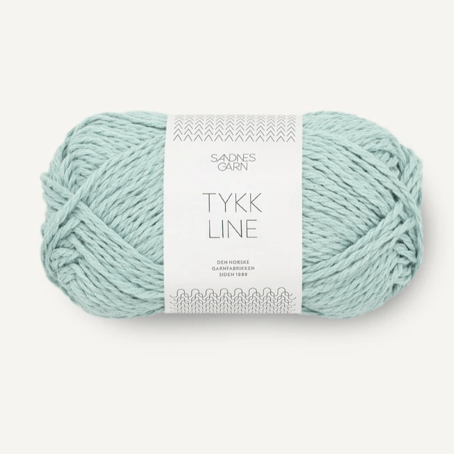 TYKK LINE 7720 - bla - mint - Sandnes Garn