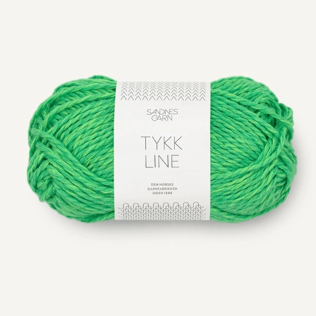 TYKK LINE 8236 - jelly - bean - green - Sandnes Garn