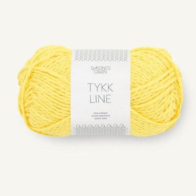 TYKK LINE 9004 - Lemon - Sandnes Garn