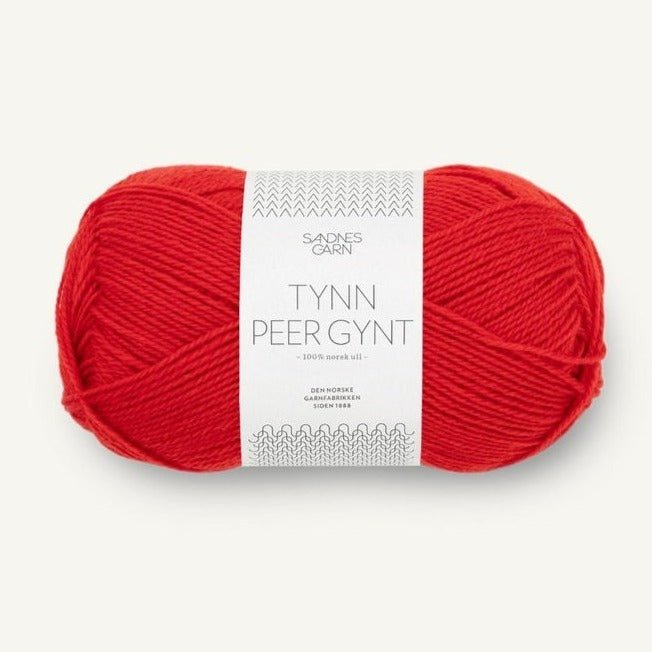 TYNN PEER GYNT 4018 - Scarlet Red - Sandnes Garn