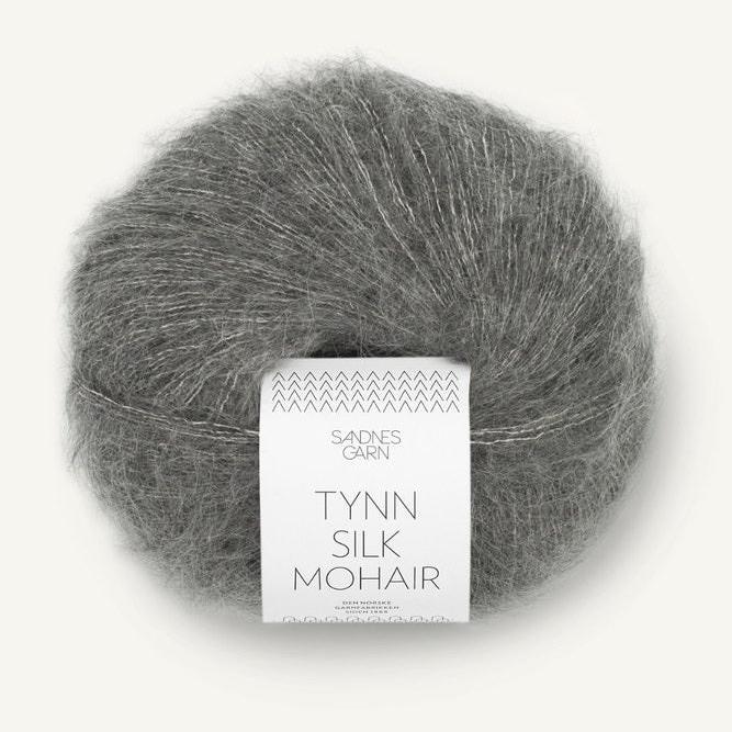 TYNN SILK MOHAIR 1053 - Mork Gramelert - Sandnes Garn