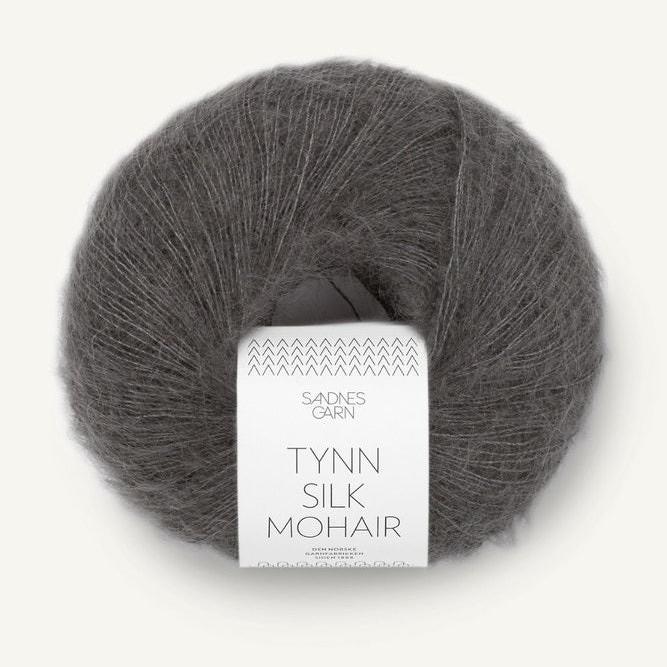 TYNN SILK MOHAIR 3800 - Bristol Black - Sandnes Garn