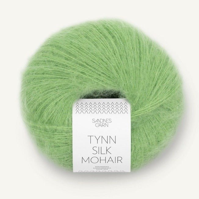 TYNN SILK MOHAIR 8733 - Spring Green - Sandnes Garn