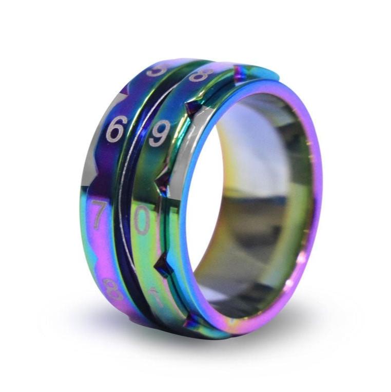 BAGUE COMPTE-RANG ARC-EN-CIEL KNIT PRO - Knit Pro