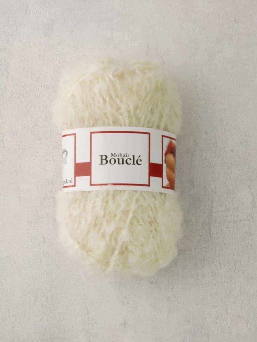 MOHAIR BOUCLE 4510-Nature - De Witte Engel