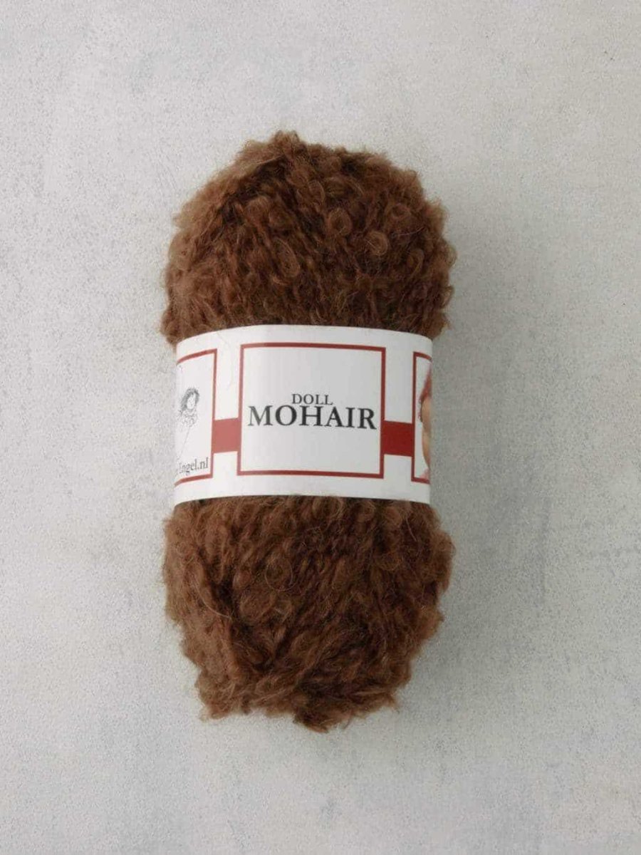 MOHAIR BOUCLE 4550-Brown - De Witte Engel