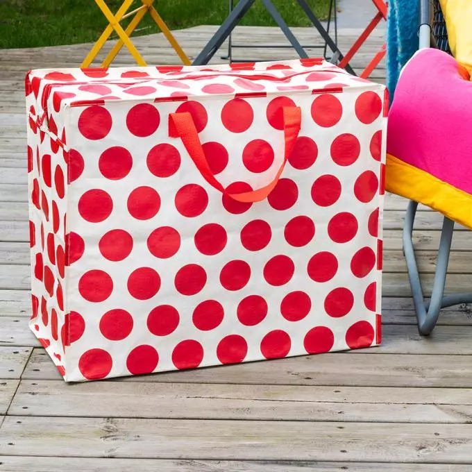 Red white and blue best sale storage bags